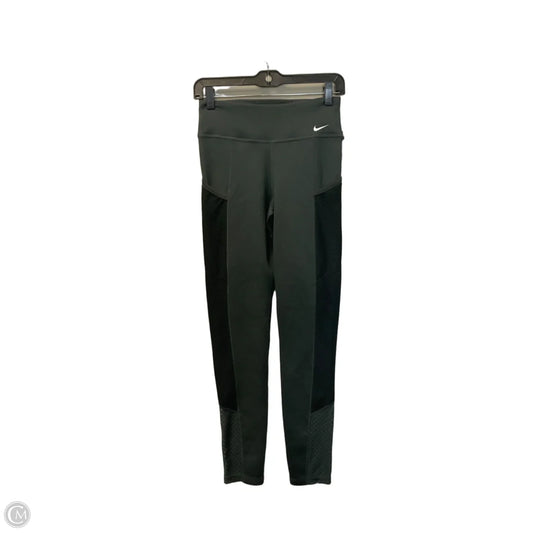 Athletic Leggings By Nike Apparel In Black, Size: S