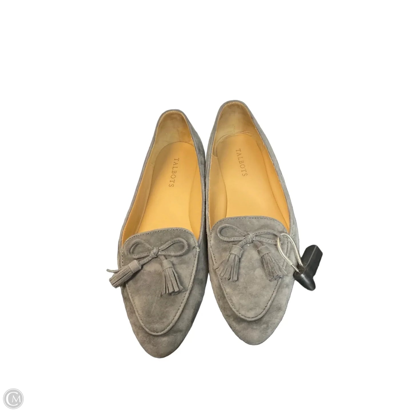 Shoes Flats By Talbots In Grey, Size: 9