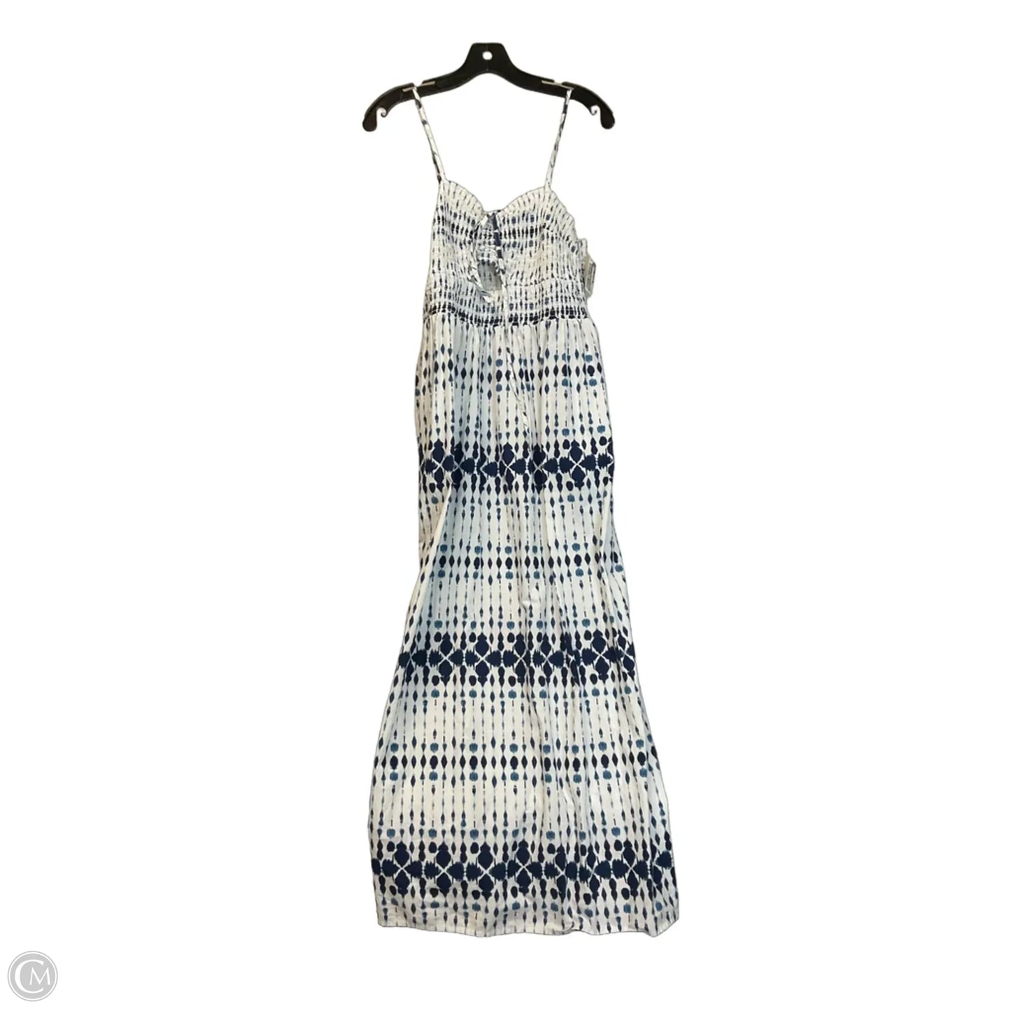 Dress Party Long By Universal Thread In Blue & White, Size: Xl