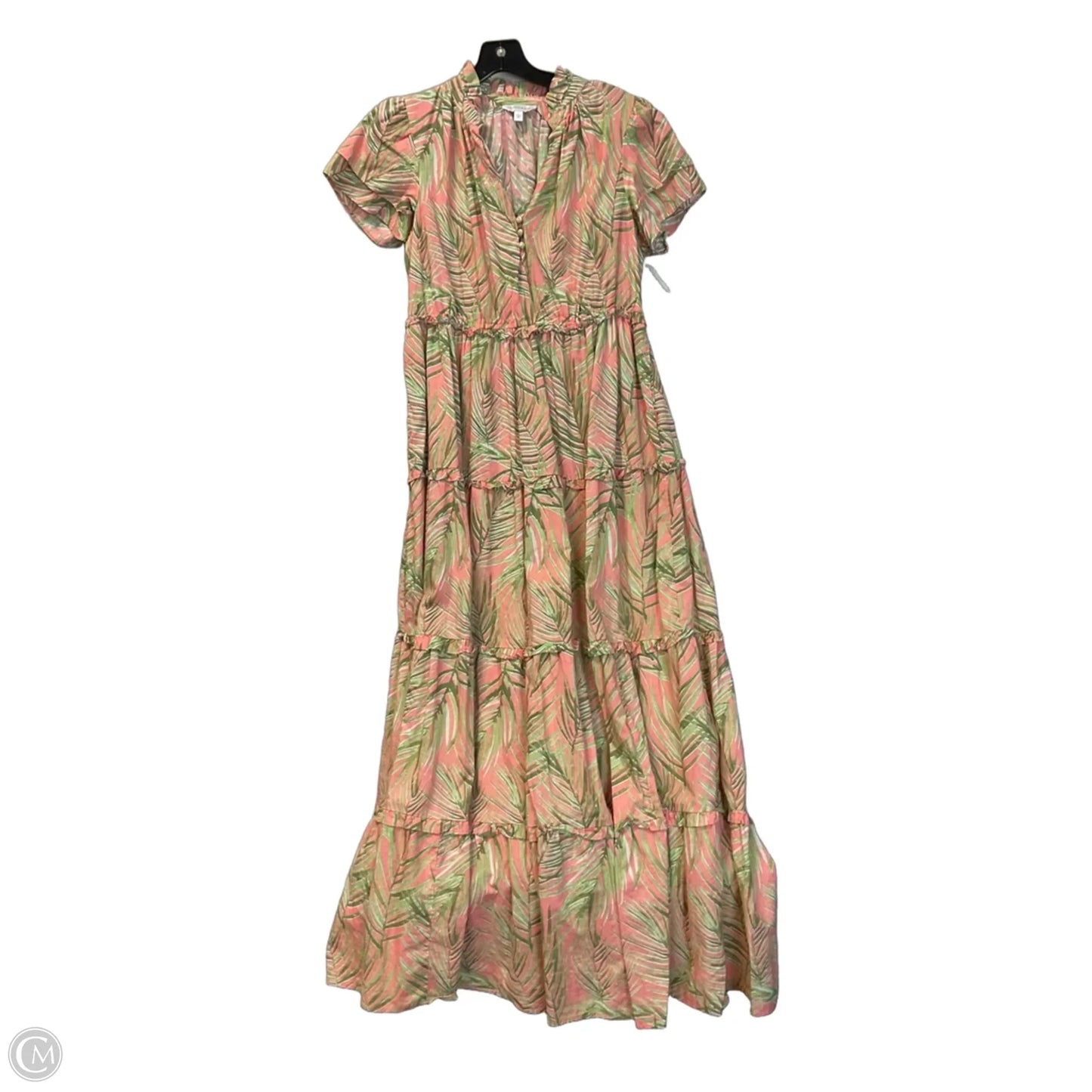Dress Casual Maxi By Crown And Ivy In Tropical Print, Size: L