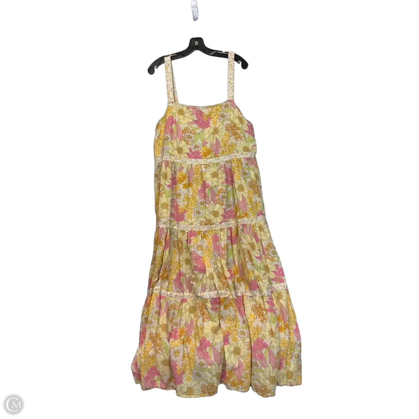 Dress Casual Maxi By American Eagle In Floral Print, Size: Xxl