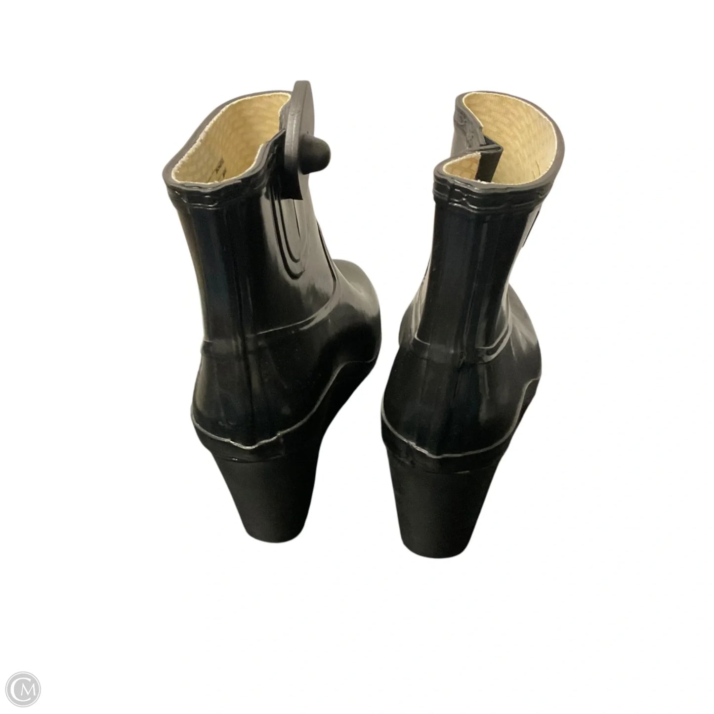 Boots Rain By Hunter In Black, Size: 9