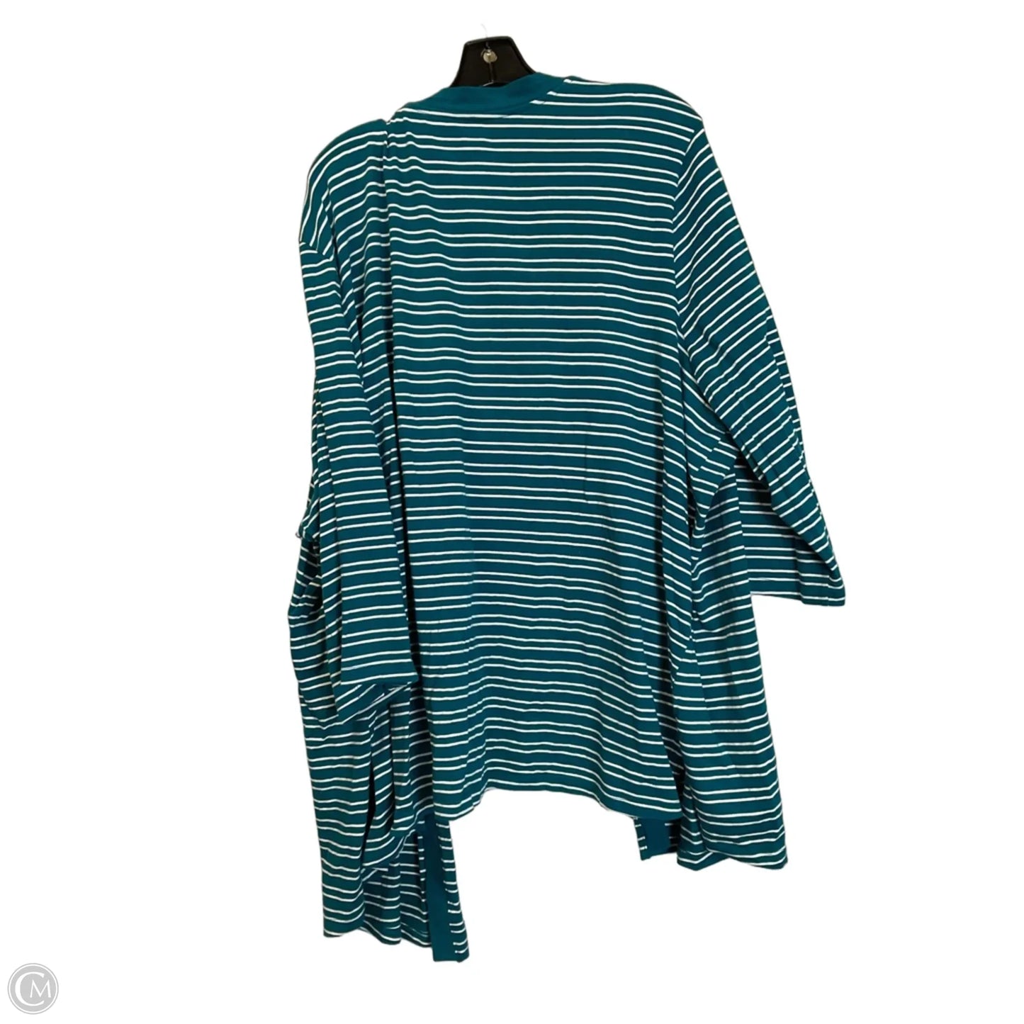 Cardigan By Catherines In Teal, Size: 4x