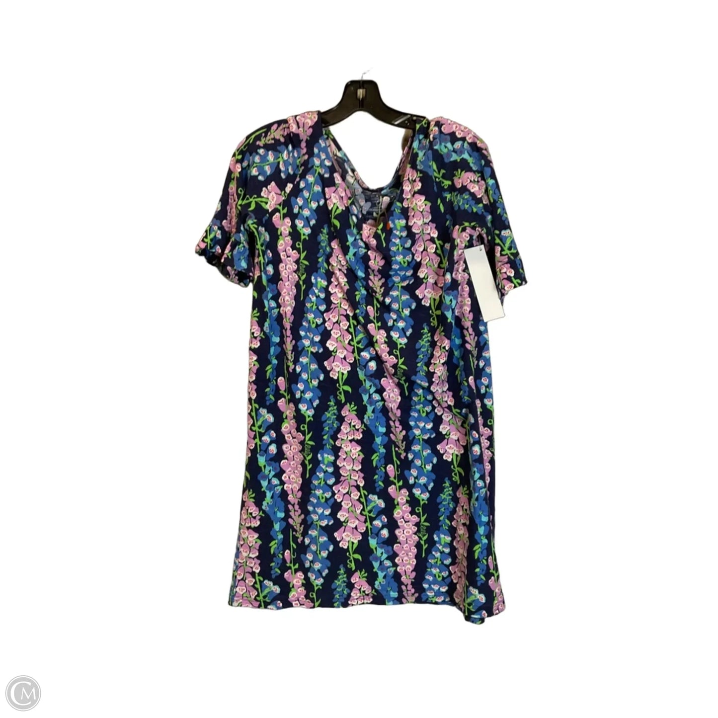 Dress Designer By Lilly Pulitzer In Navy, Size: L
