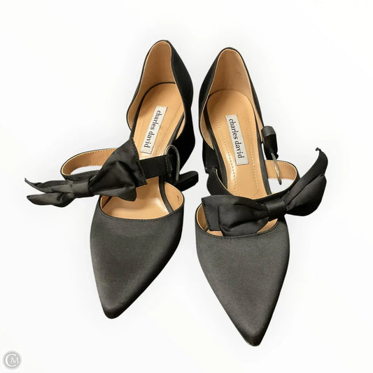 Shoes Heels Block By Charles David In Black, Size: 9.5