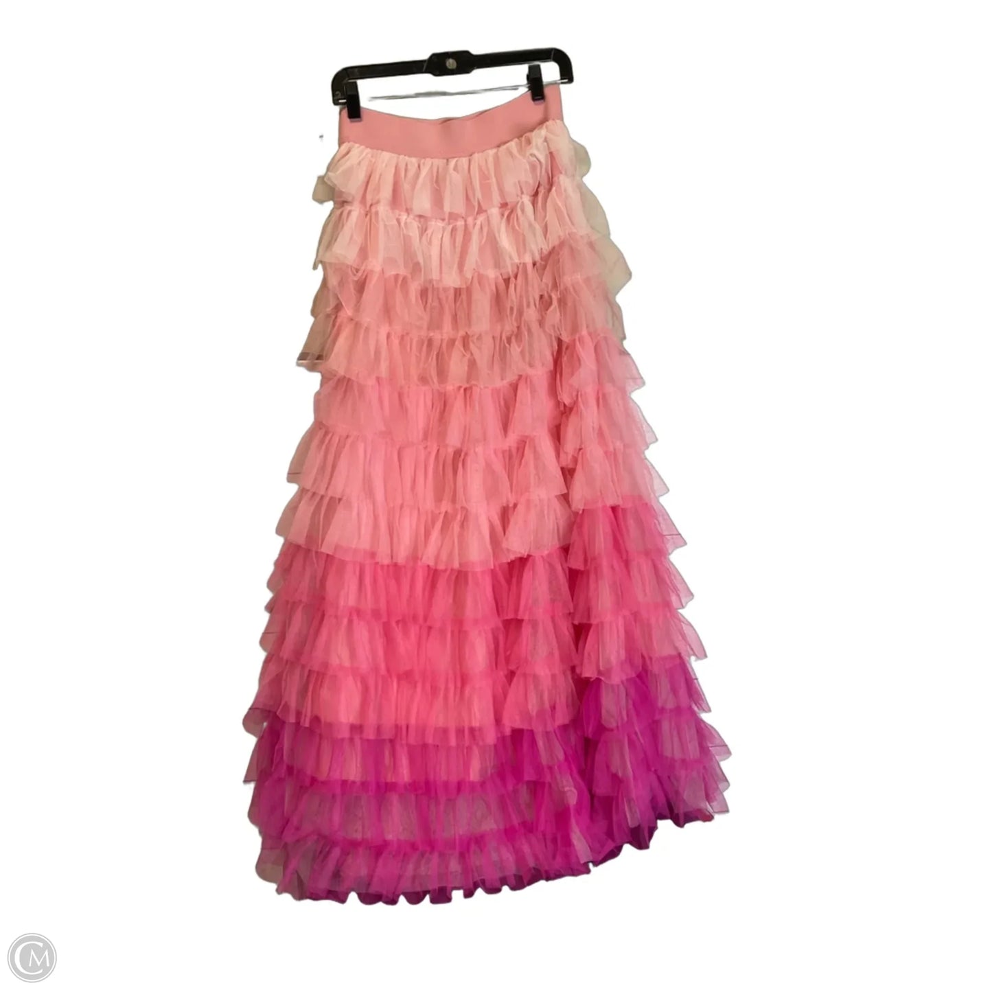 Skirt Maxi By Aura In Pink, Size: M