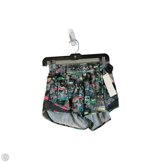 Athletic Shorts By Lululemon In Multi-colored, Size: 6