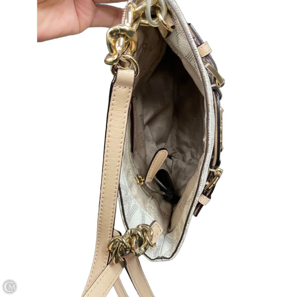 Crossbody Designer By Michael Kors, Size: Medium