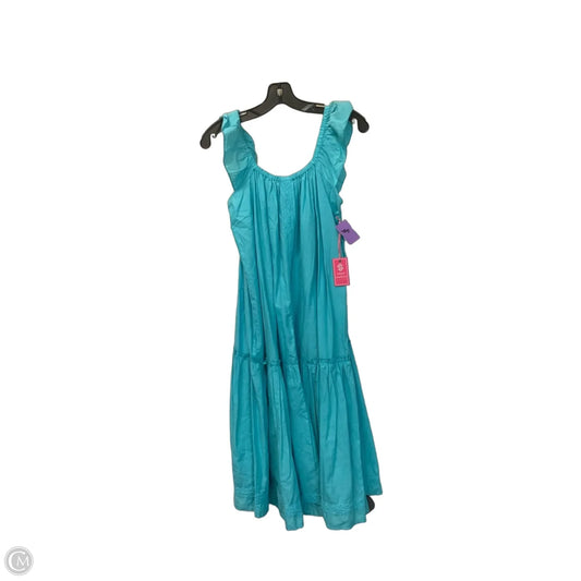 Dress Casual Short By Simply Southern In Blue, Size: M