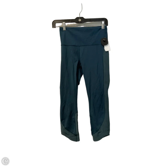 Athletic Leggings Capris By Lululemon In Blue, Size: 4