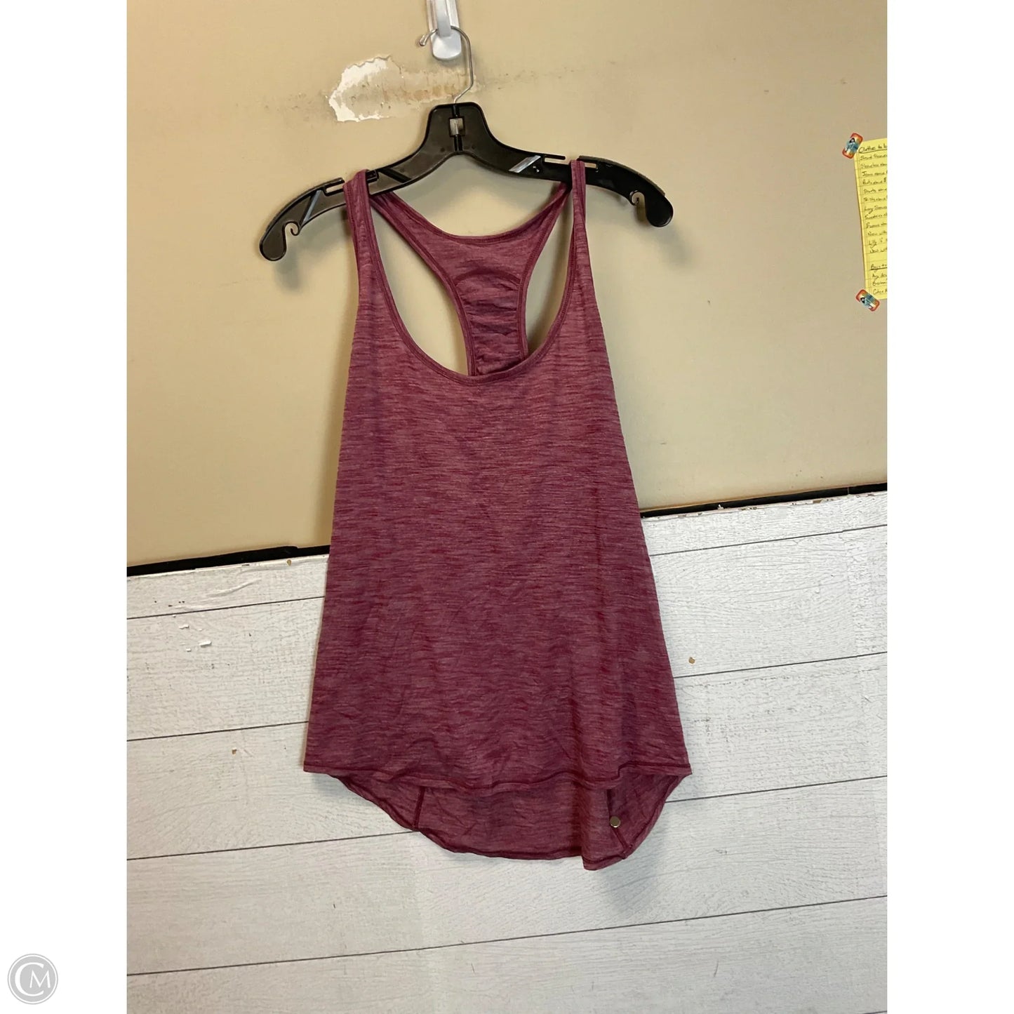 Athletic Tank Top By Lululemon In Red
