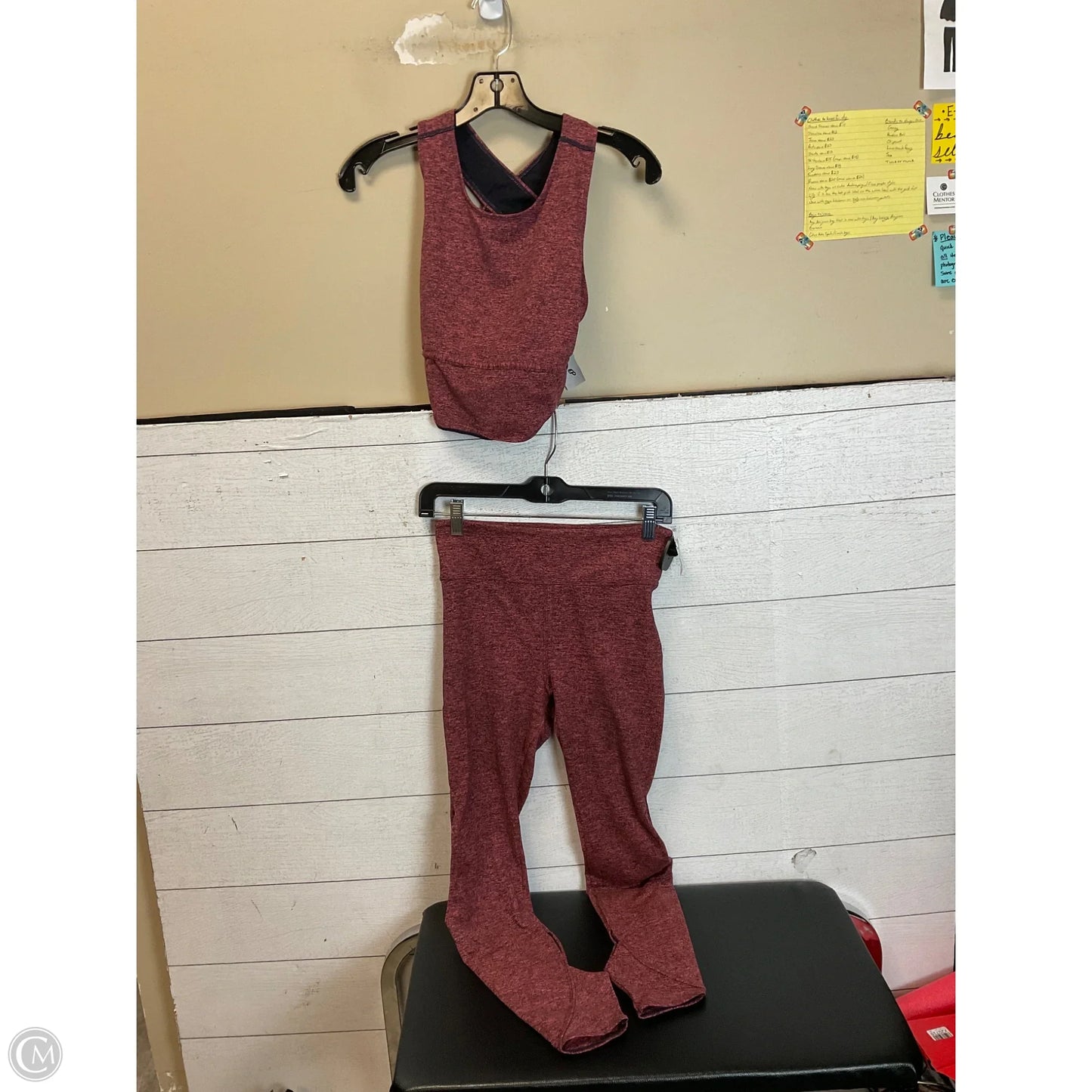 Athletic Pants 2pc By Free People In Red, Size: S