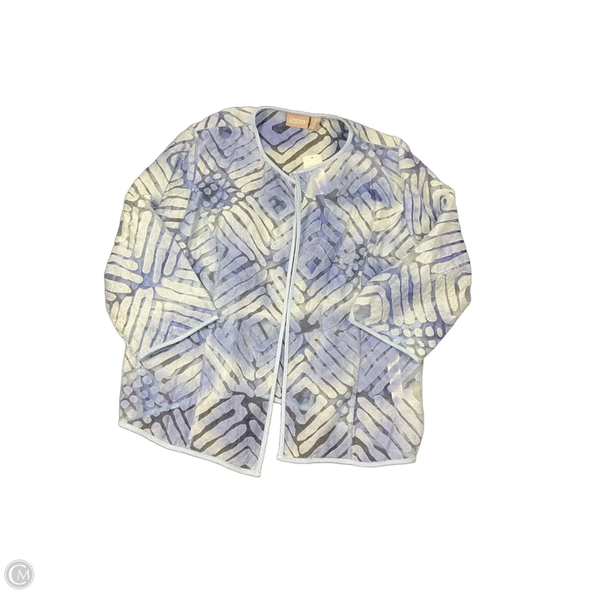 Cardigan By Chicos In Blue, Size: L