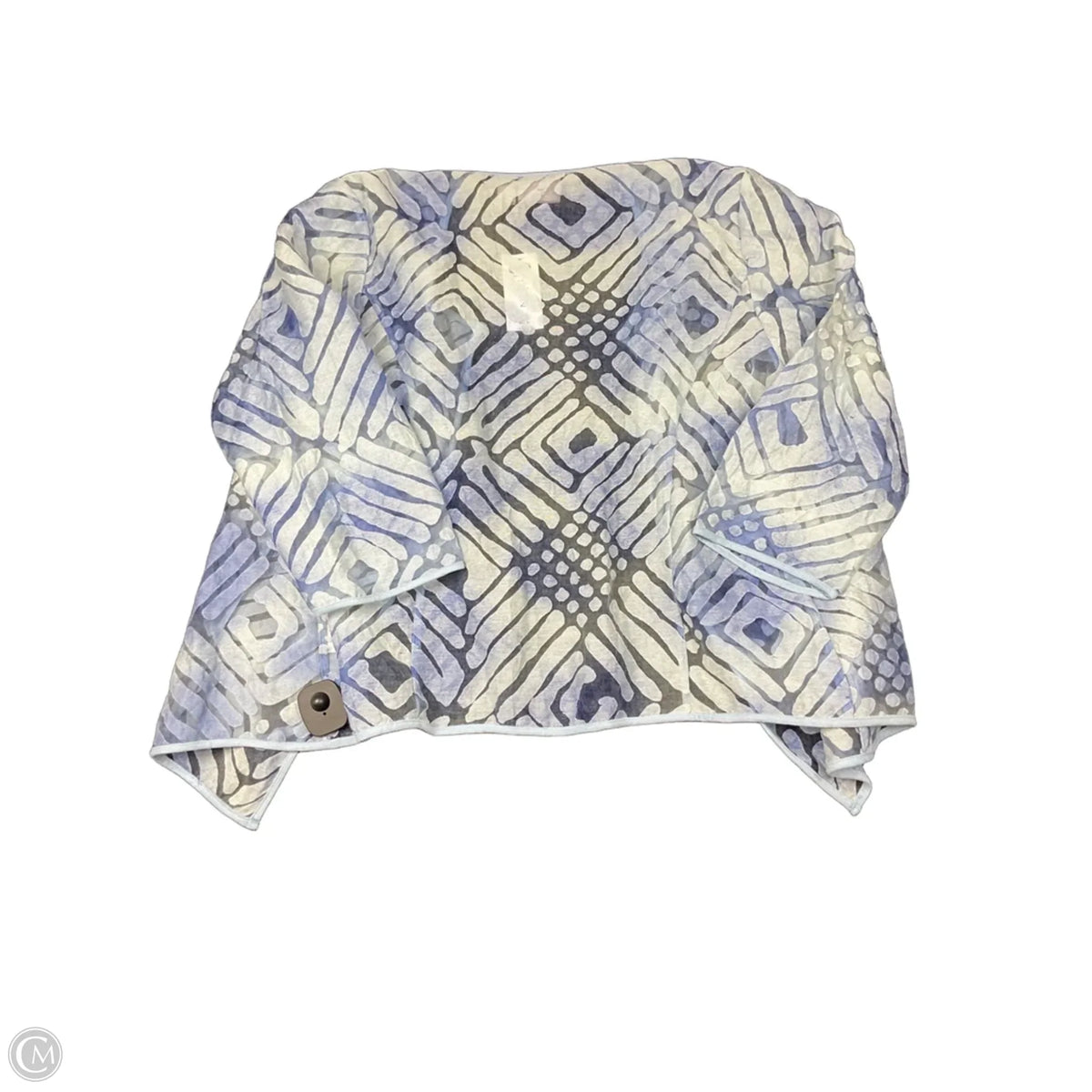 Cardigan By Chicos In Blue, Size: L