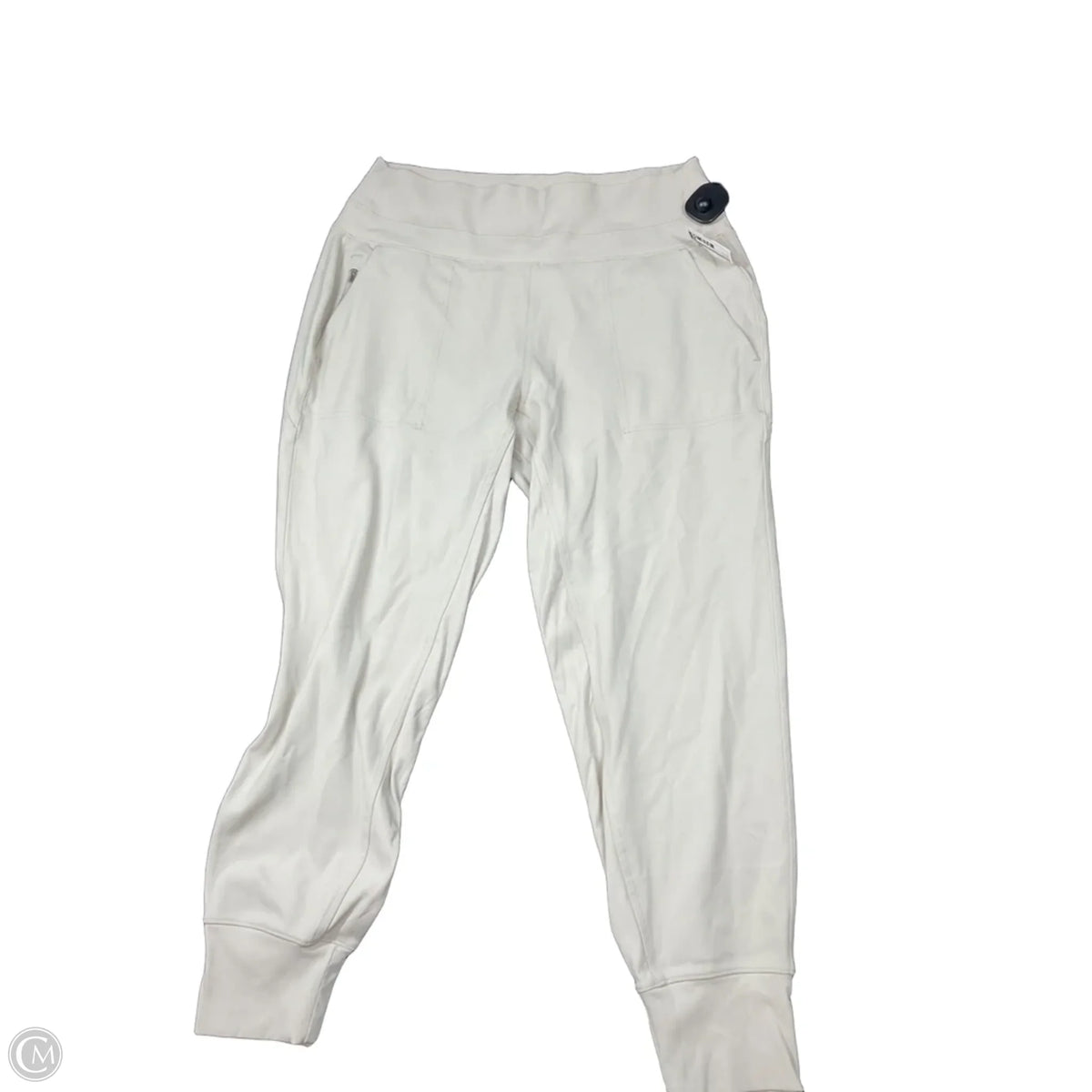 Athletic Pants By Athleta In Cream, Size: L