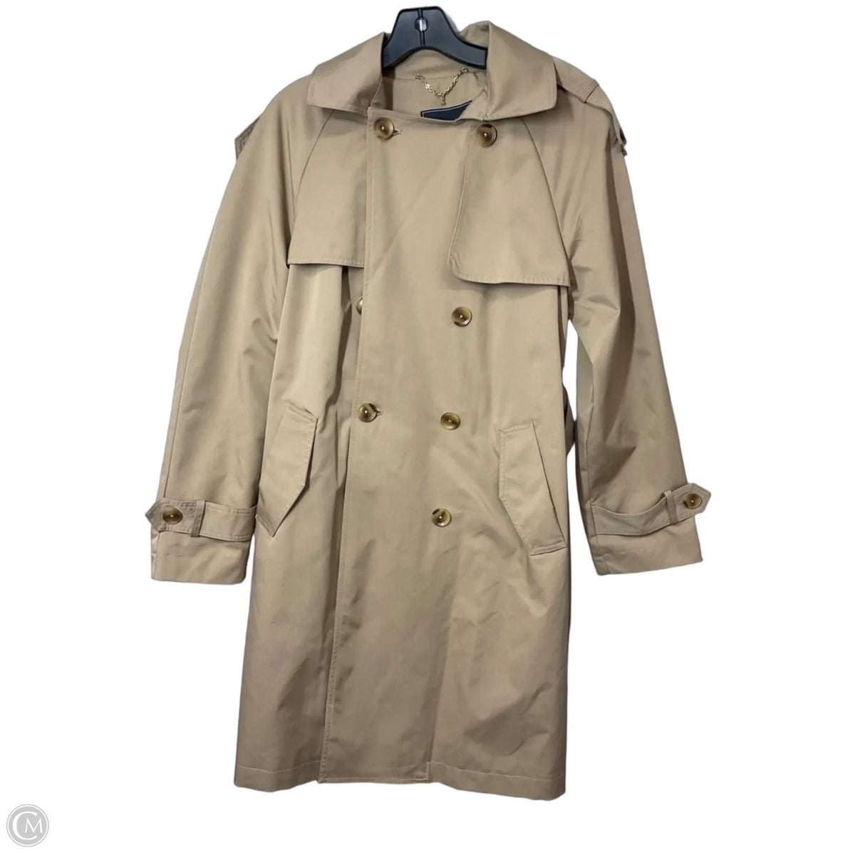 Coat Peacoat By Bcbgmaxazria In Tan, Size: S