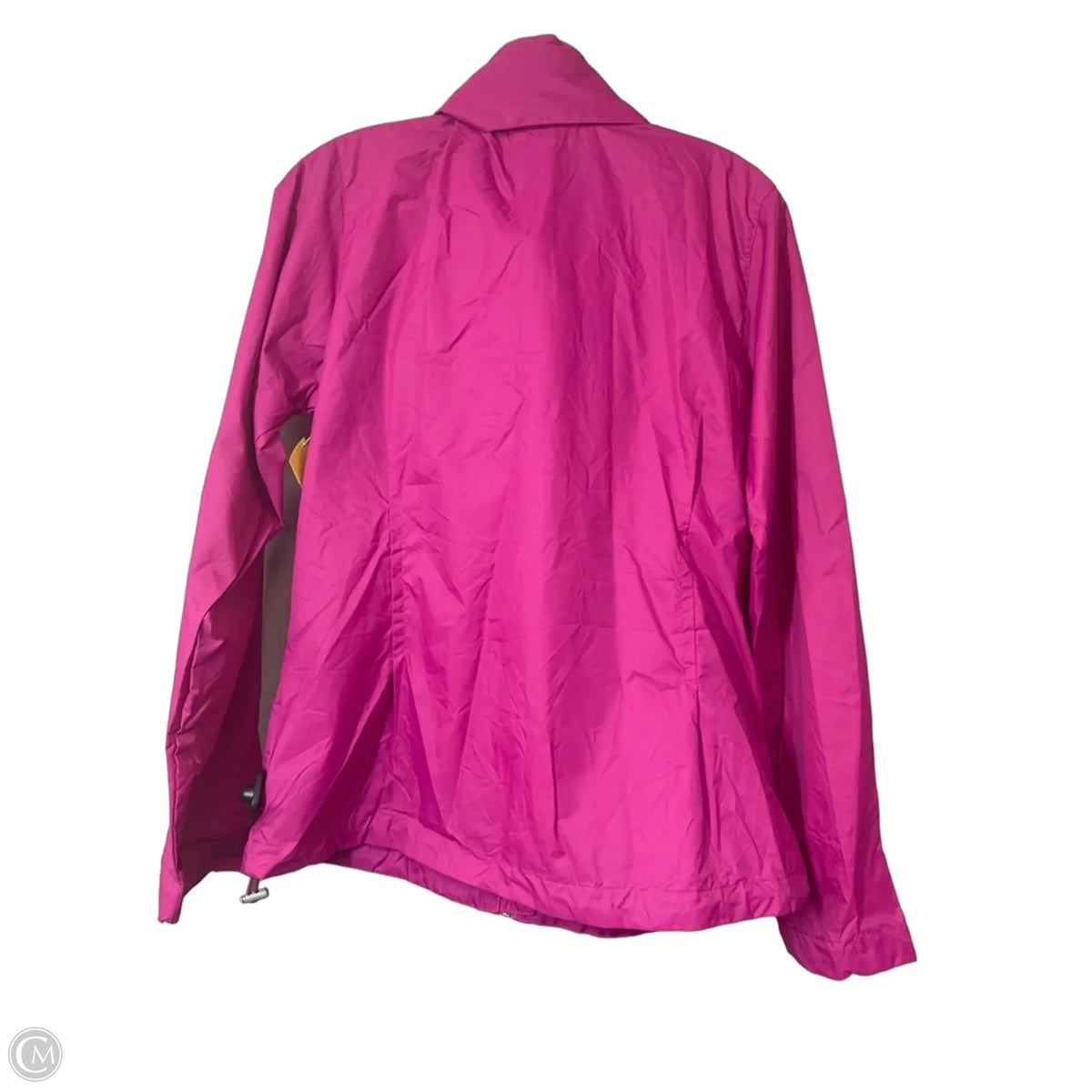 Jacket Windbreaker By Columbia In Pink, Size: L