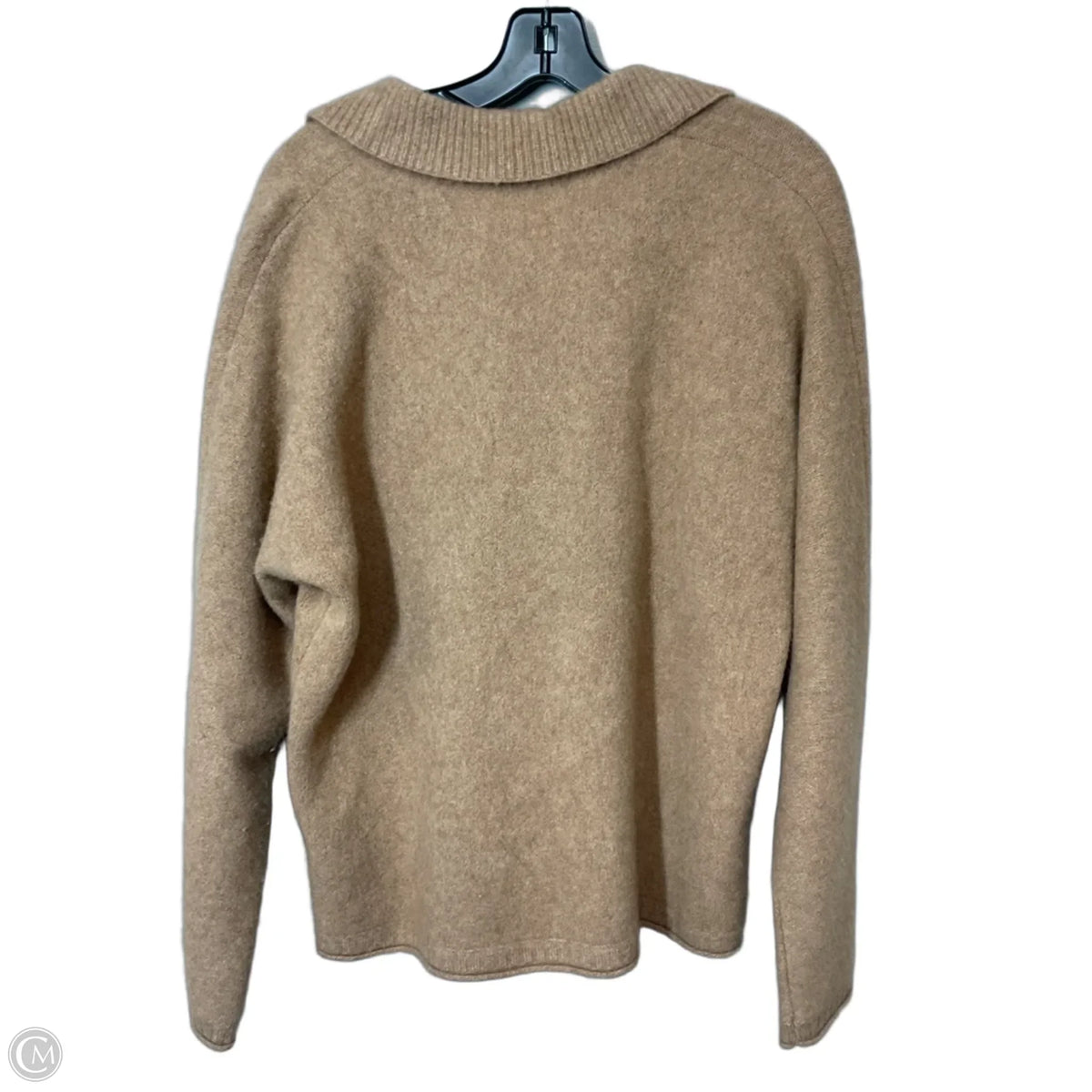Sweater Designer By Halston In Beige, Size: Xl