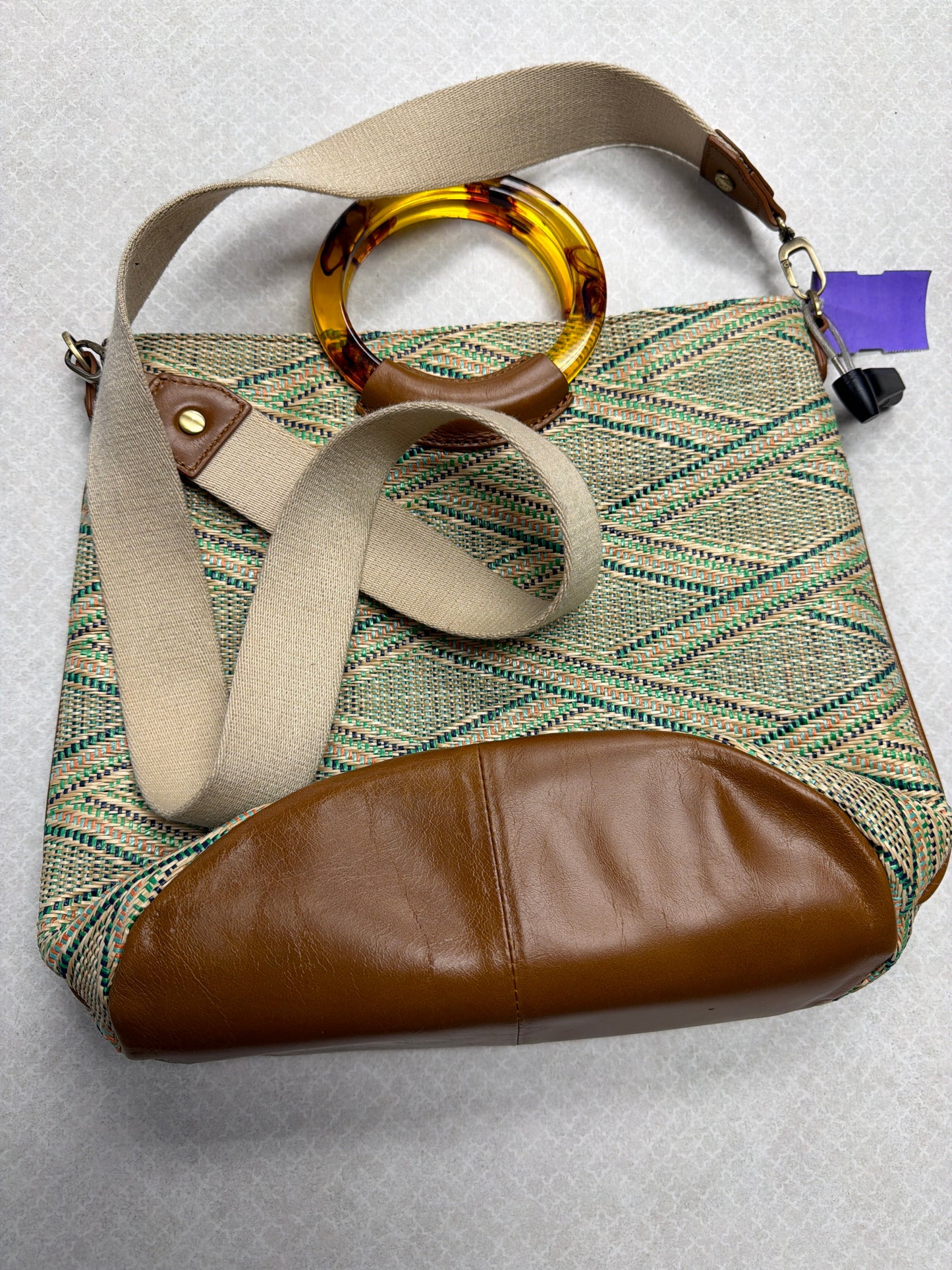 Handbag By Hobo Intl In Green, Size:Medium