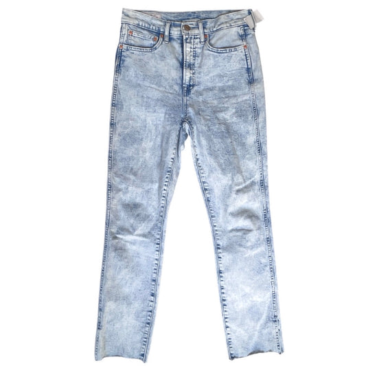 Jeans Straight By Gap In Blue Denim, Size:6