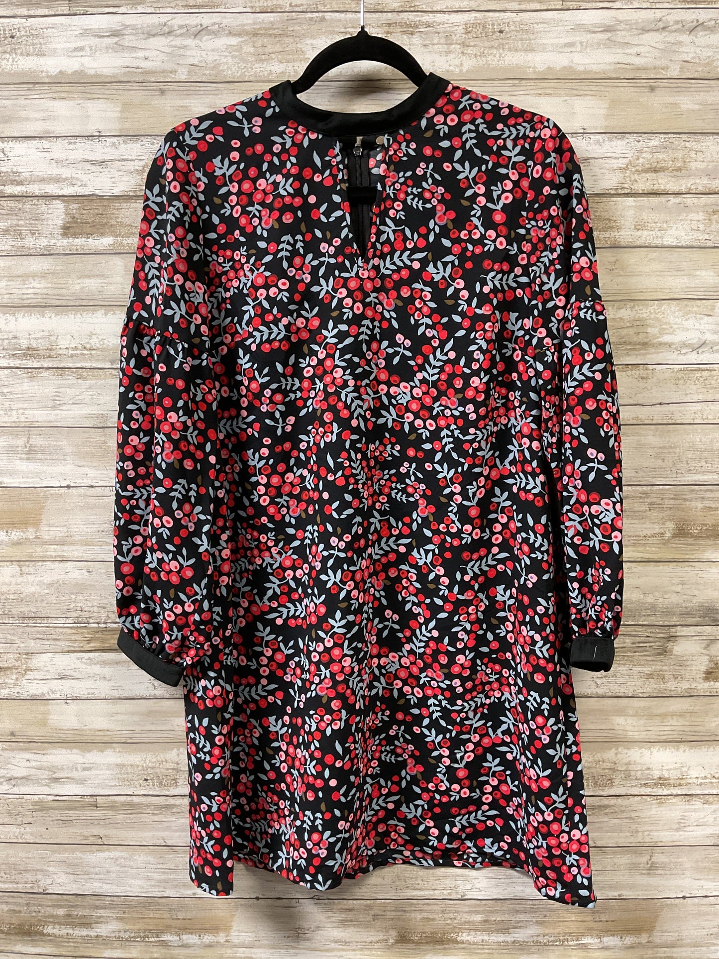 Dress Casual Short By Loft In Black & Red, Size:M