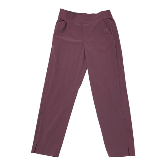 Athletic Pants By Athleta In Maroon, Size:6