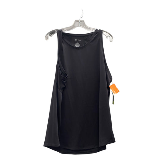 Athletic Tank Top By Tek Gear In Black, Size:2X