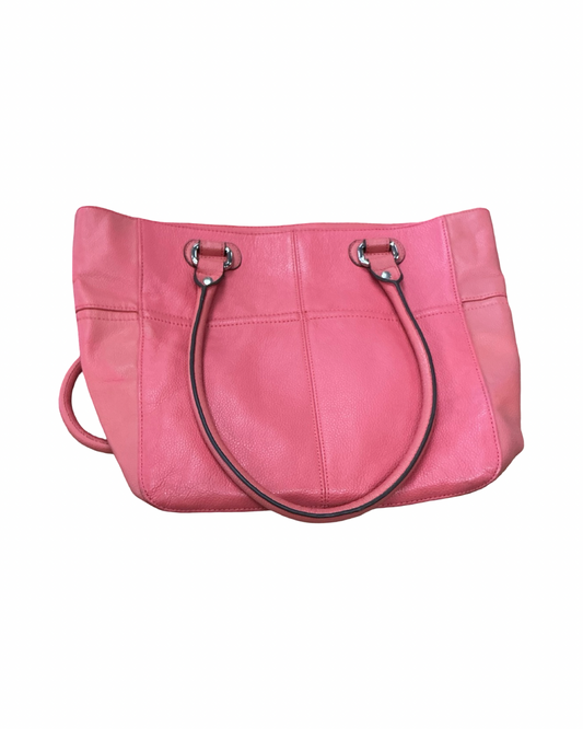 Handbag By Tignanello  Purses In Coral, Size:Large