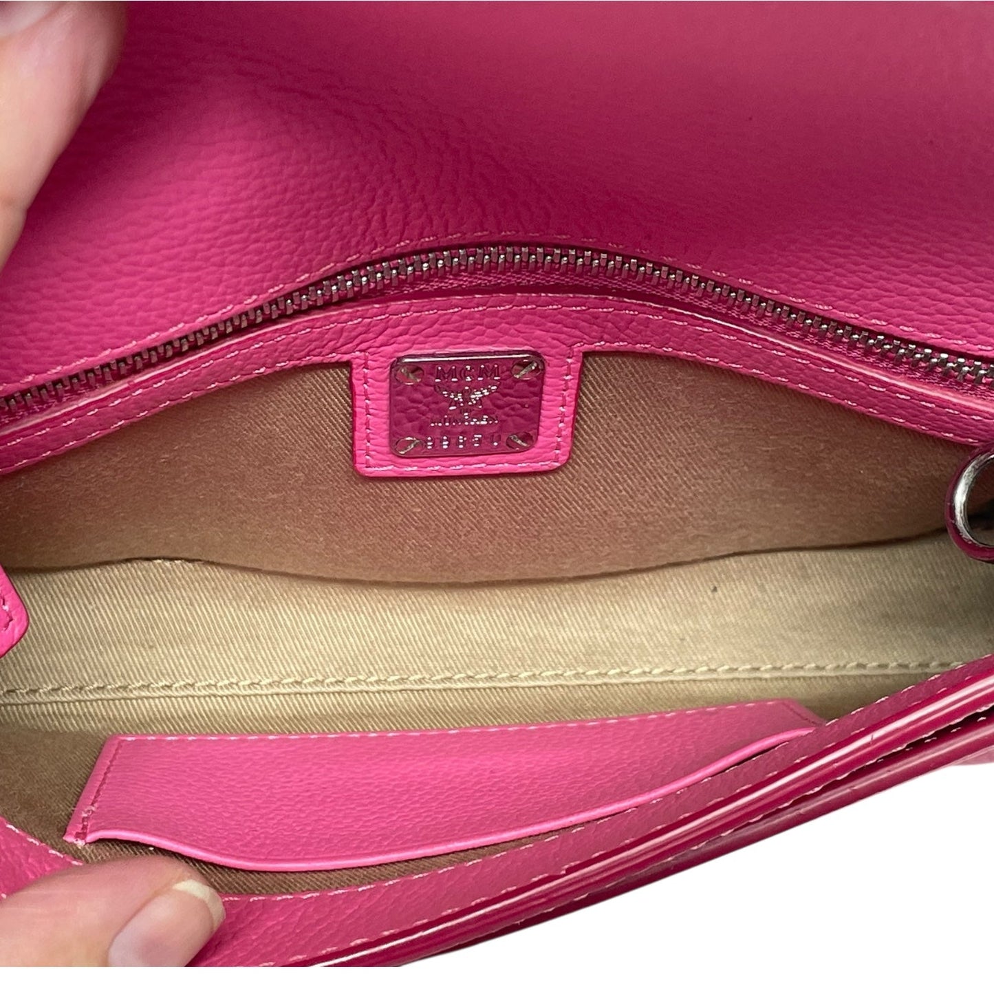 Crossbody Luxury Designer By MCM, Size: Small