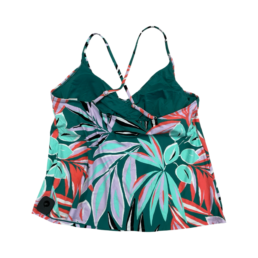 Swimsuit Top By Anne Cole In Multi, Size:Xl