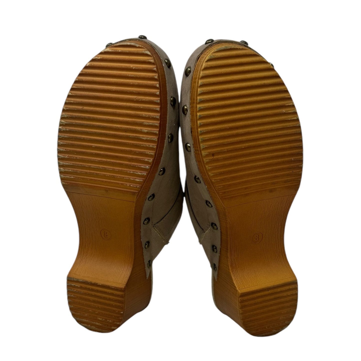 Arturo Low Retro Clogs By Mia In Tan, Size: 8