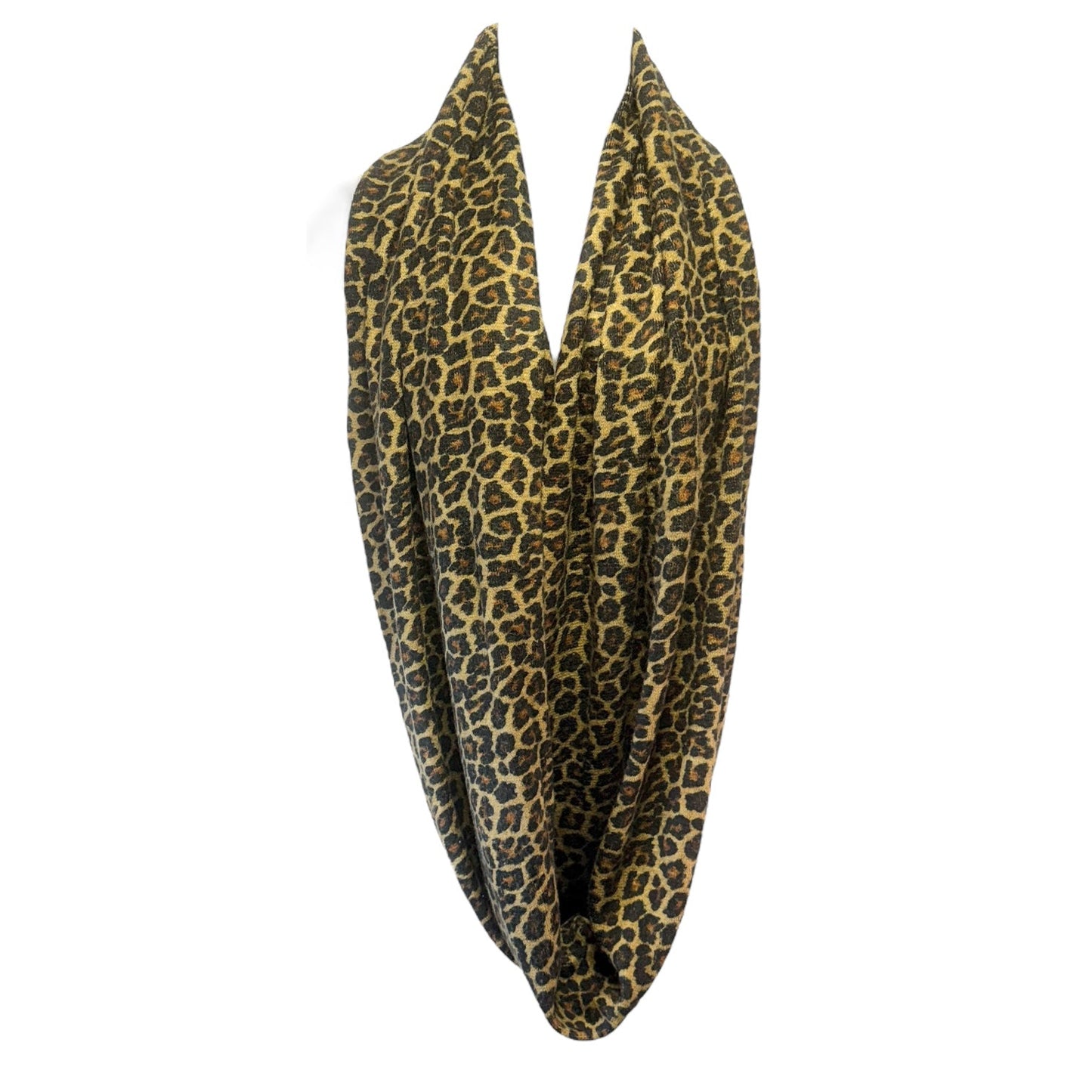 Knit Infinity Scarf By Michael By Michael Kors In Leopard Print