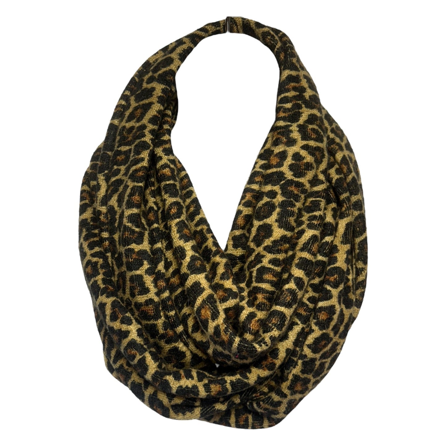 Knit Infinity Scarf By Michael By Michael Kors In Leopard Print