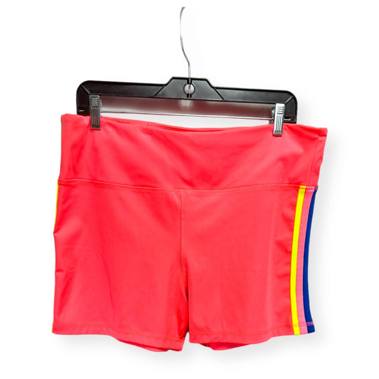 Pink Athletic Shorts Love & Sports, Size Xxl