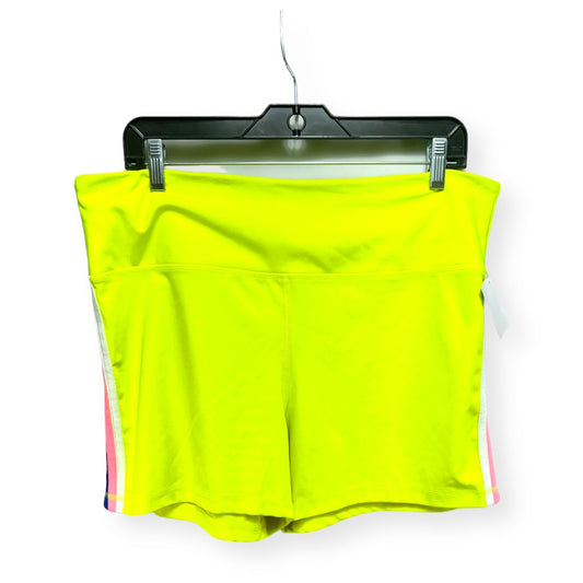 Green Athletic Shorts Love & Sports, Size Xxl