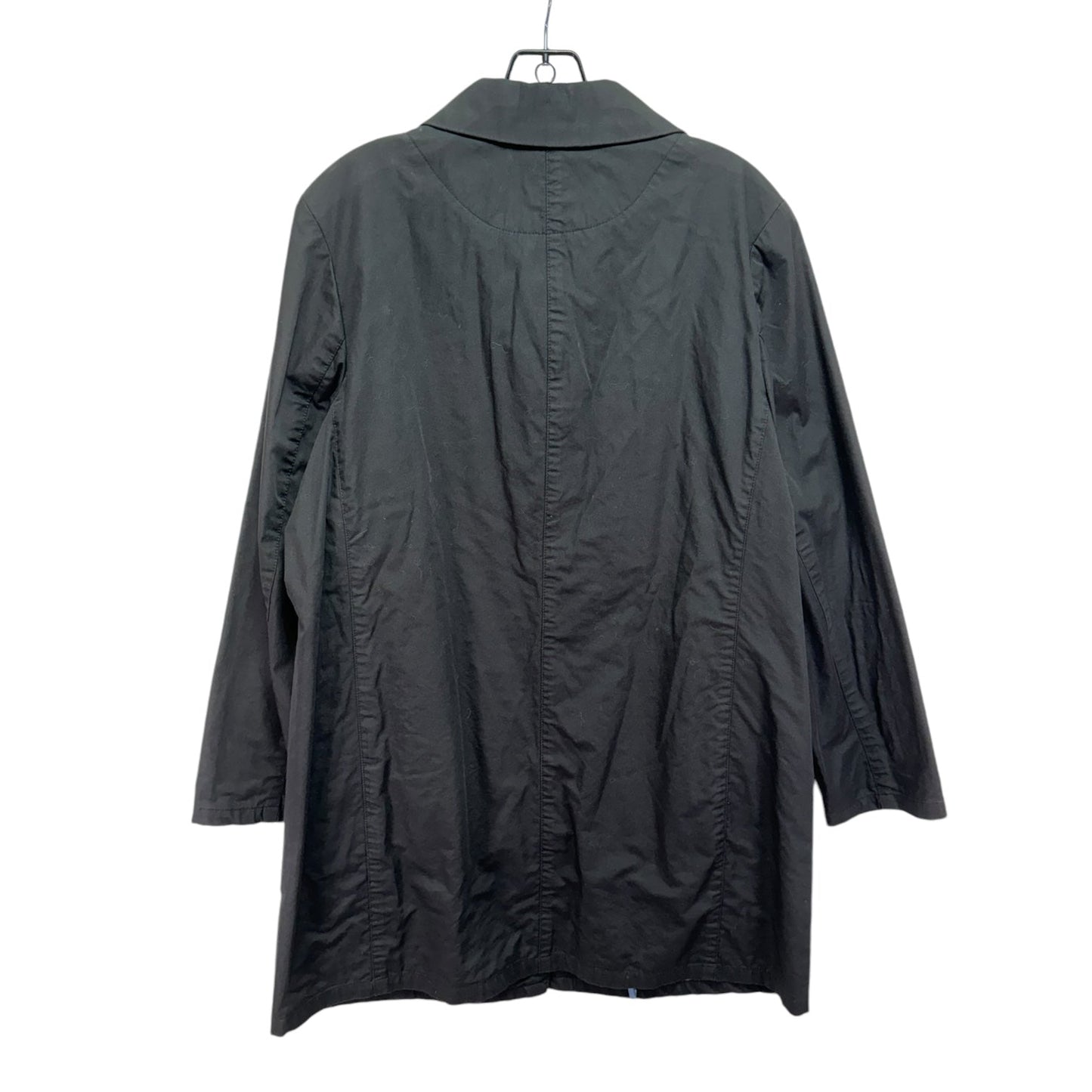 Coat Raincoat Unbranded In Black, Size: M