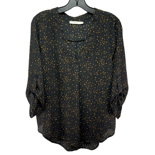 Long Sleeve Printed Blouse By Lush  Size: M
