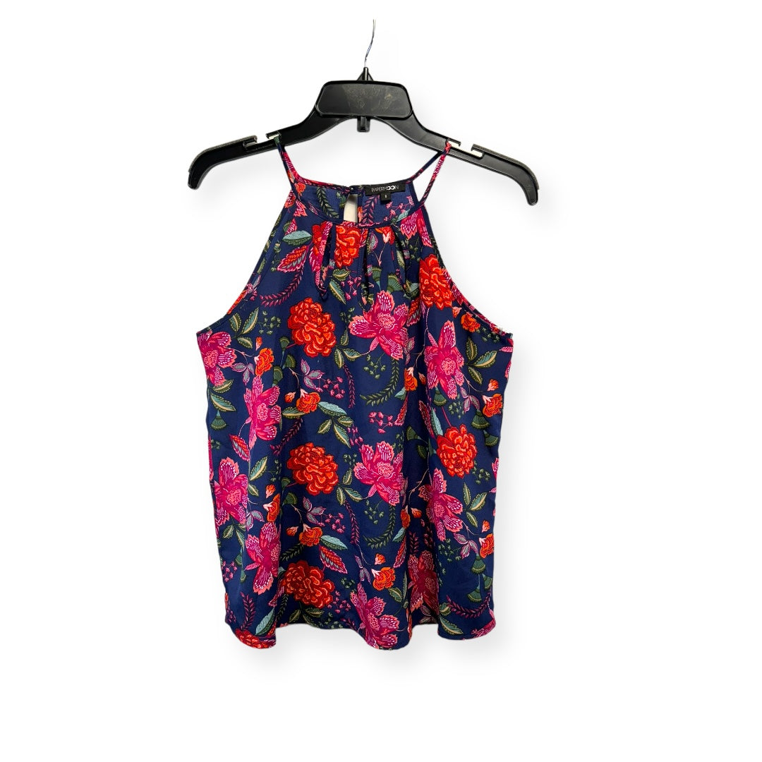 Floral Print Top Sleeveless Papermoon, Size S