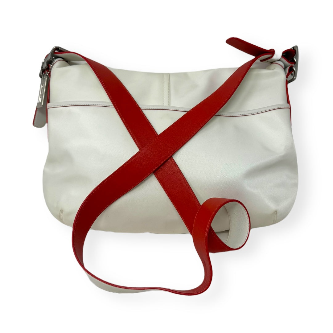 Hamptons Messenger Crossbody Designer Coach, Size Large