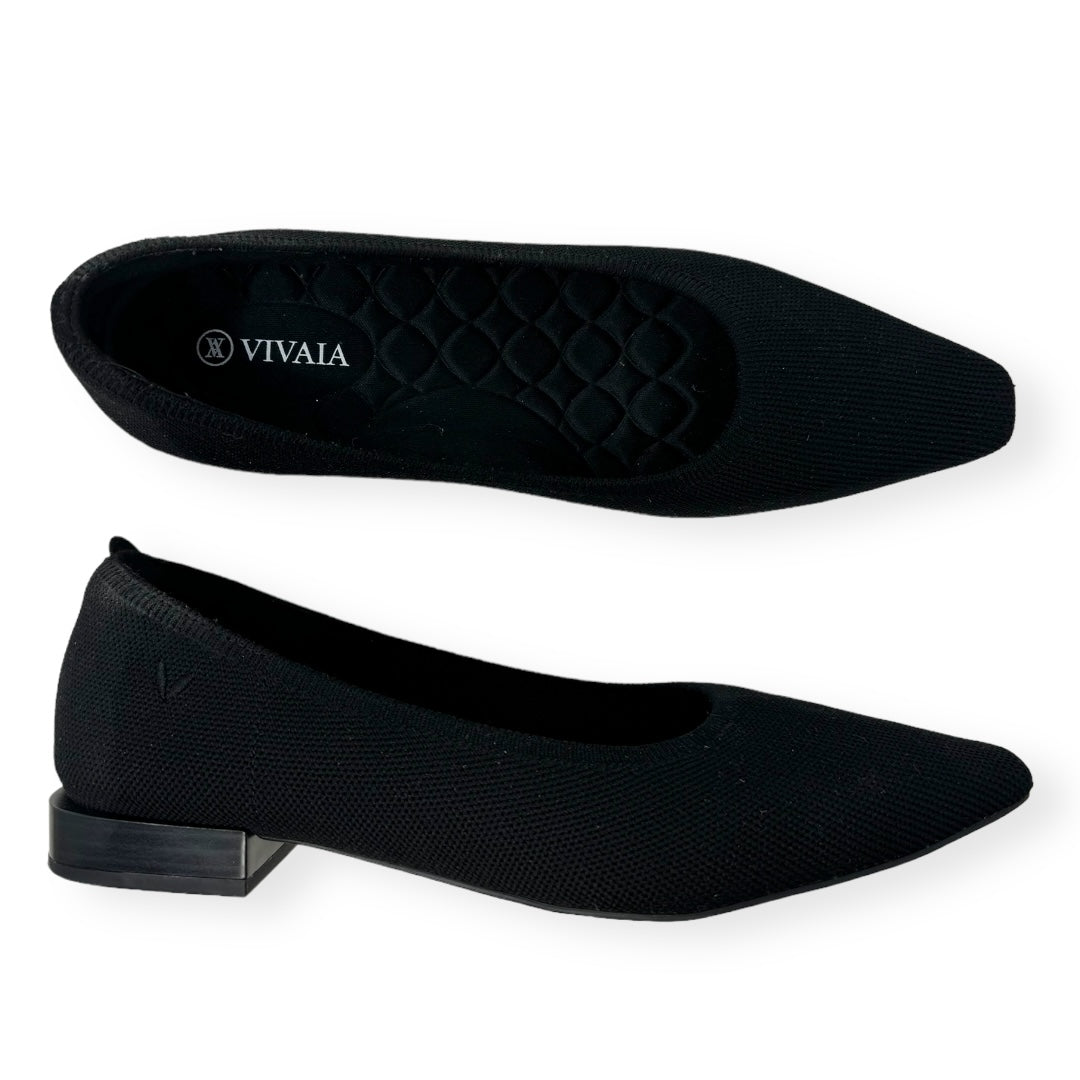 Black Shoes Flats Clothes Mentor, Size 8