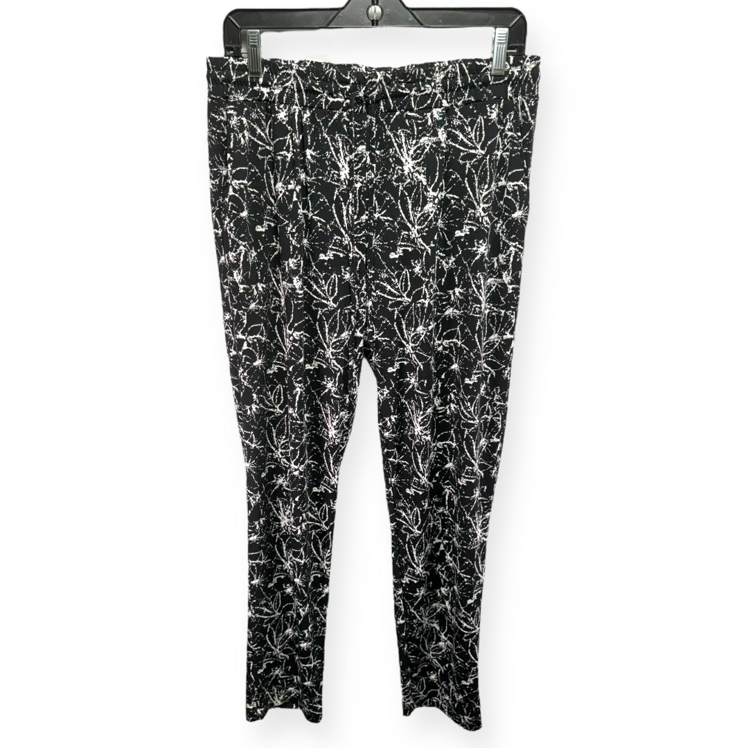 Black & White Pants Lounge New Directions, Size M