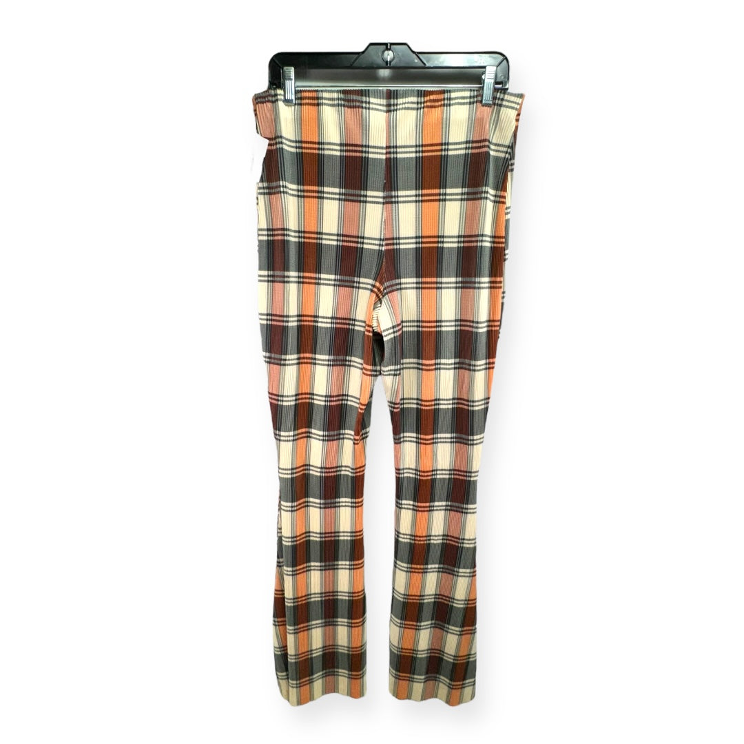 Plaid Pattern Pants Lounge Free People, Size L