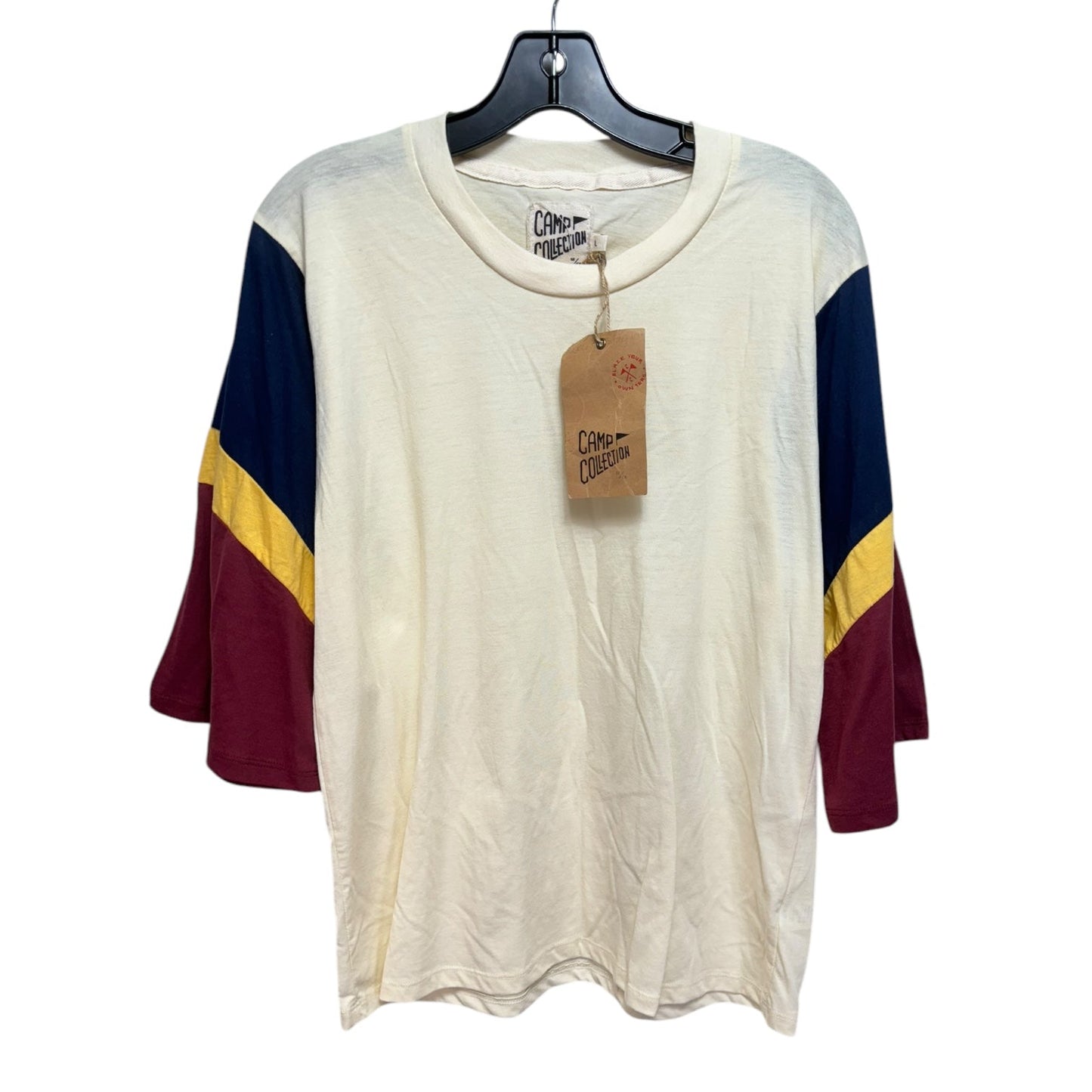 Top Long Sleeve By Camp Collection In Multi-colored, Size: L