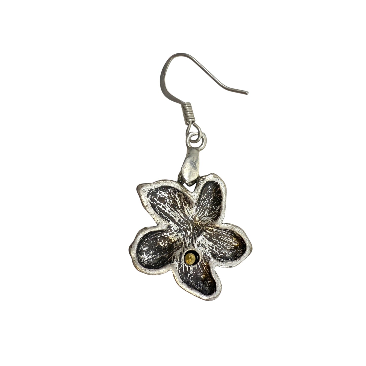 Flower Drop Earrings By Unbranded