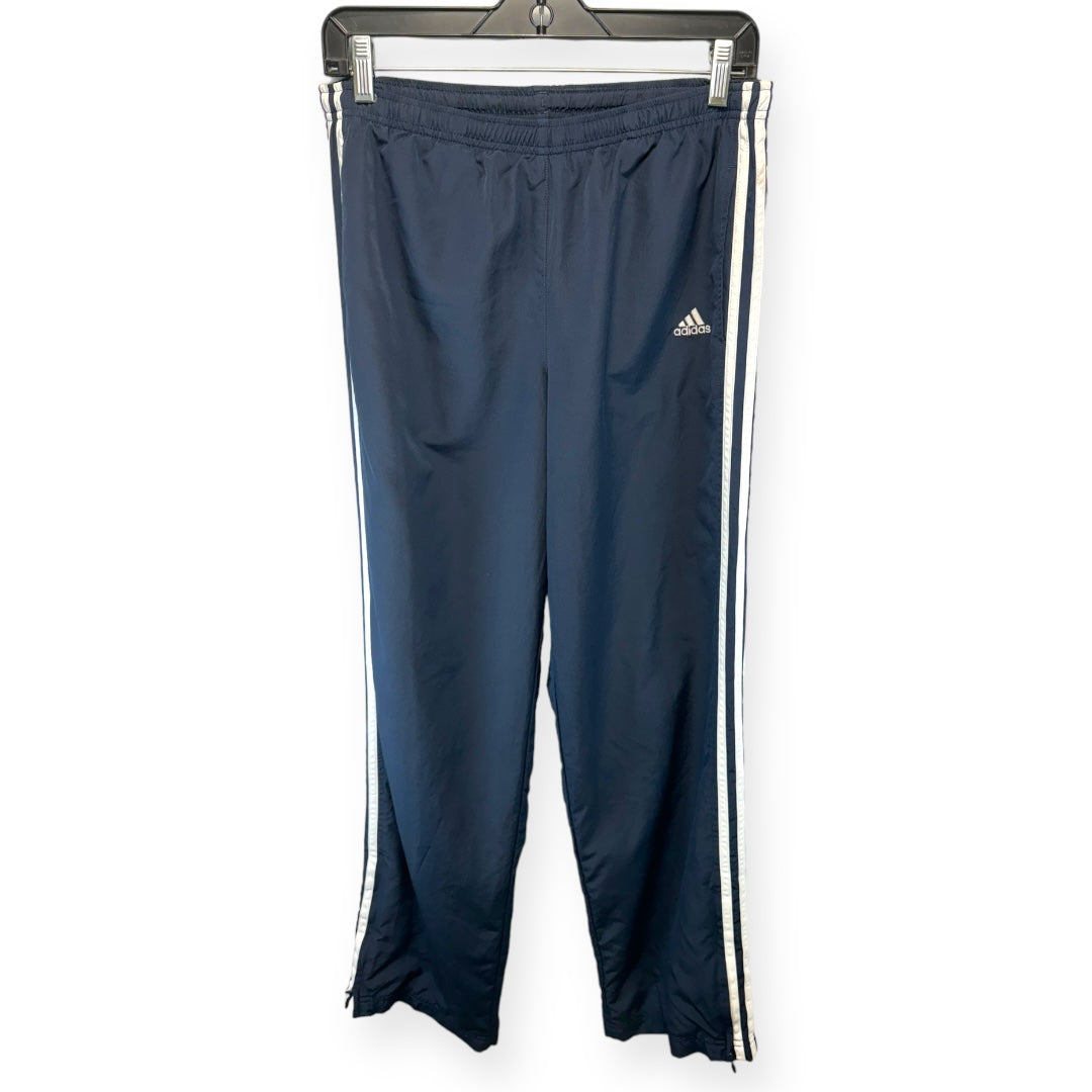 Navy Athletic Pants Adidas, Size M