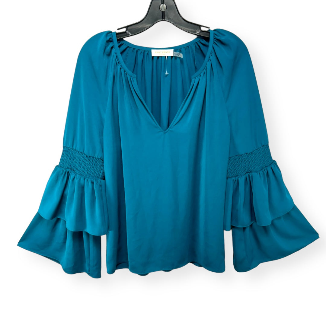 Aqua Top Long Sleeve Ramy Brook, Size S