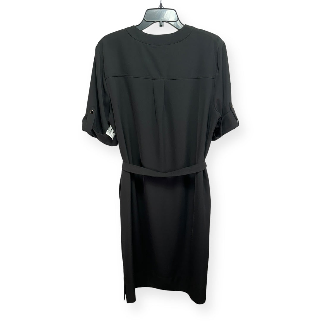 Black Dress Casual Midi Anne Klein, Size Xl