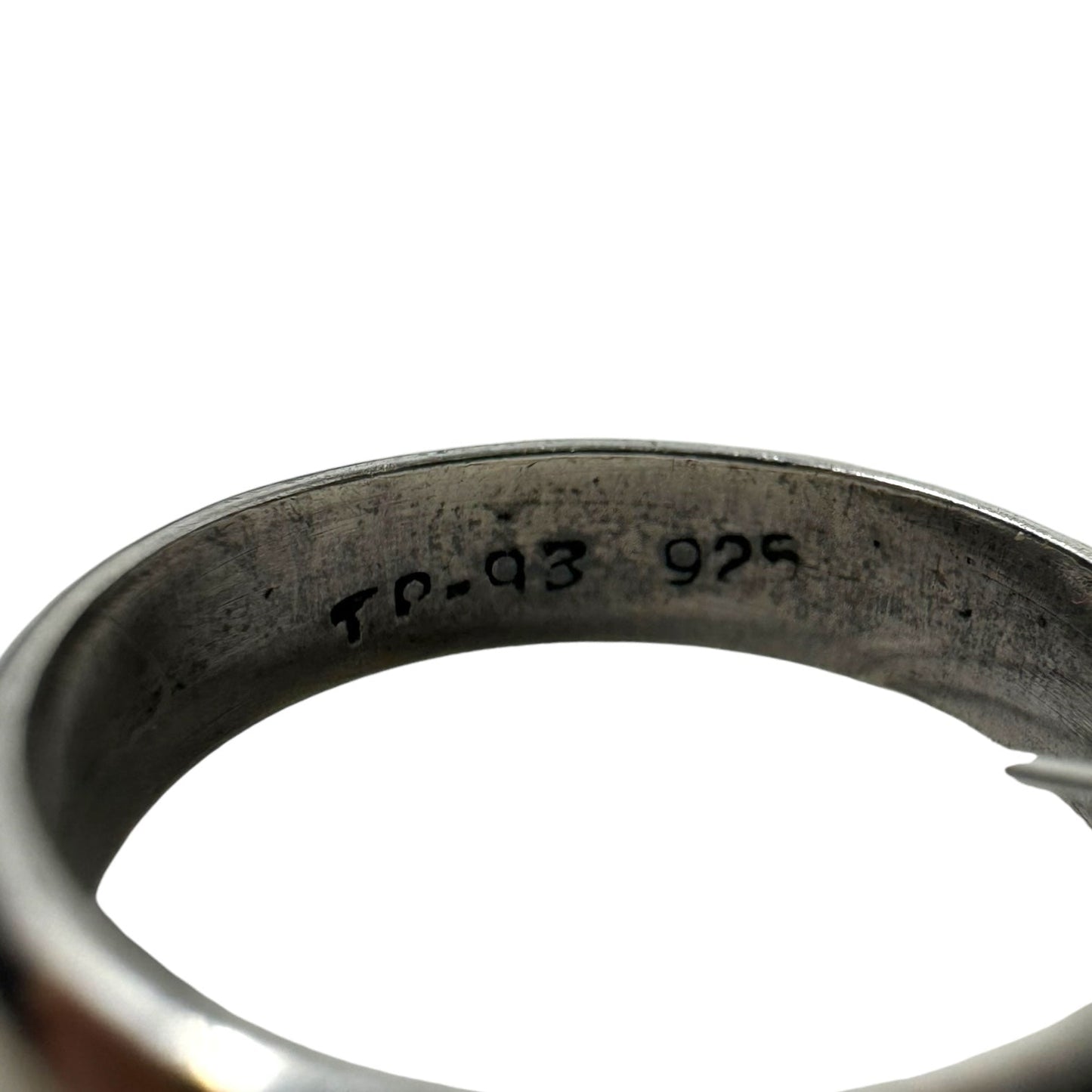 Sterling Silver Groove Band Ring By Unbranded