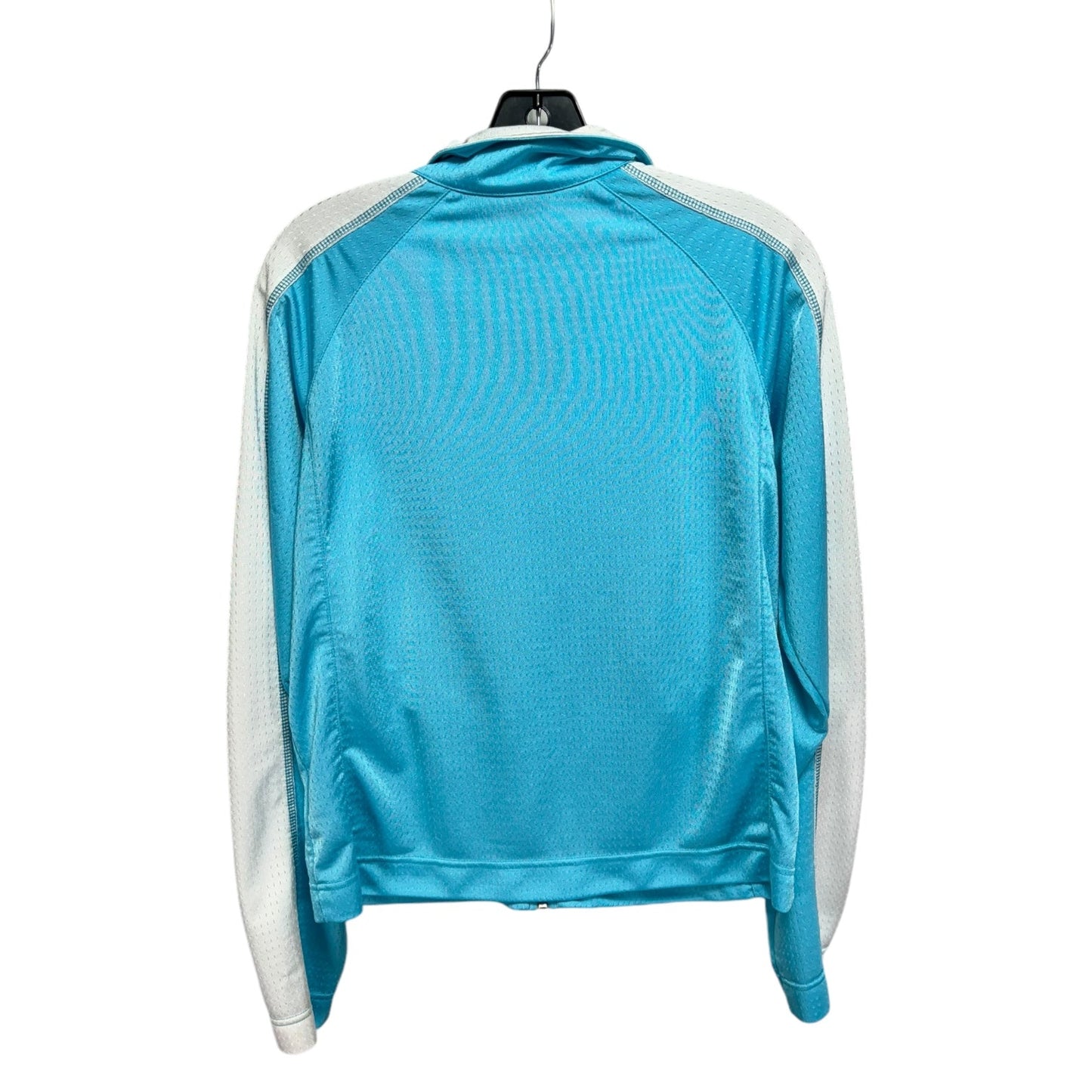 Athletic Jacket By Nike Apparel In Blue, Size: L