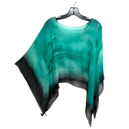 Sheer Poncho Unbranded In Ombre Print